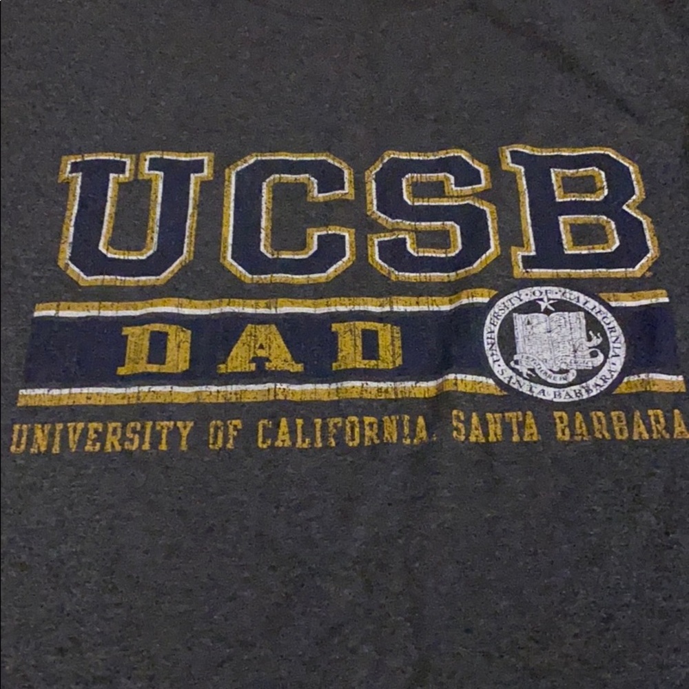 UCSB Dad Gray T-Shirt - Picture 4 of 5